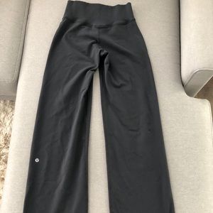 Lululemon Dark Grey Wide Leg Pant